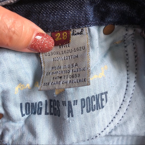 7 For All Mankind “A” Pockets Jeans. - Picture 5 of 6